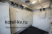 Электрощитовая в котельной на угле
