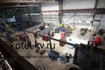 Производство водогрейных котлов КВр