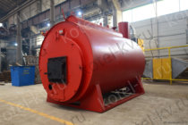 Паровой котел 600 кг пара в час на твердом топливе